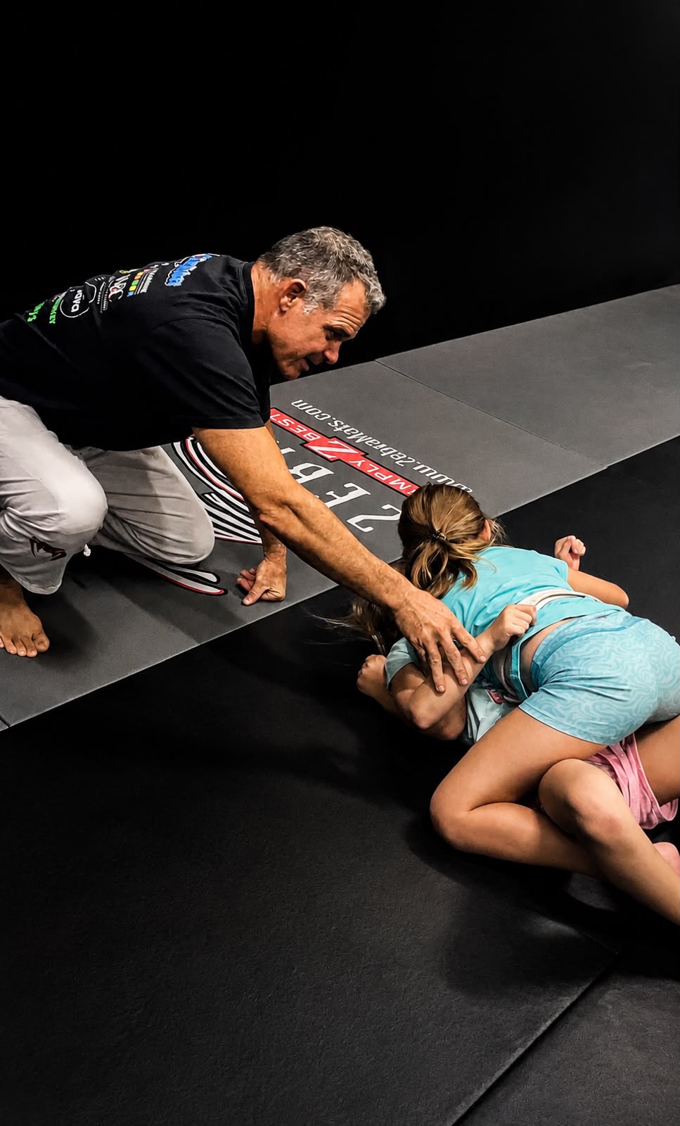 Kids BJJ training at Maddog Performance Institute