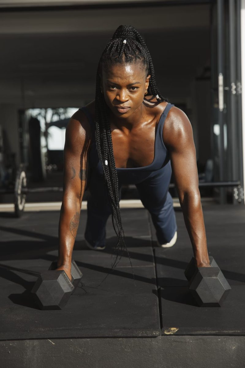 Strength training at Maddog Performance Institute