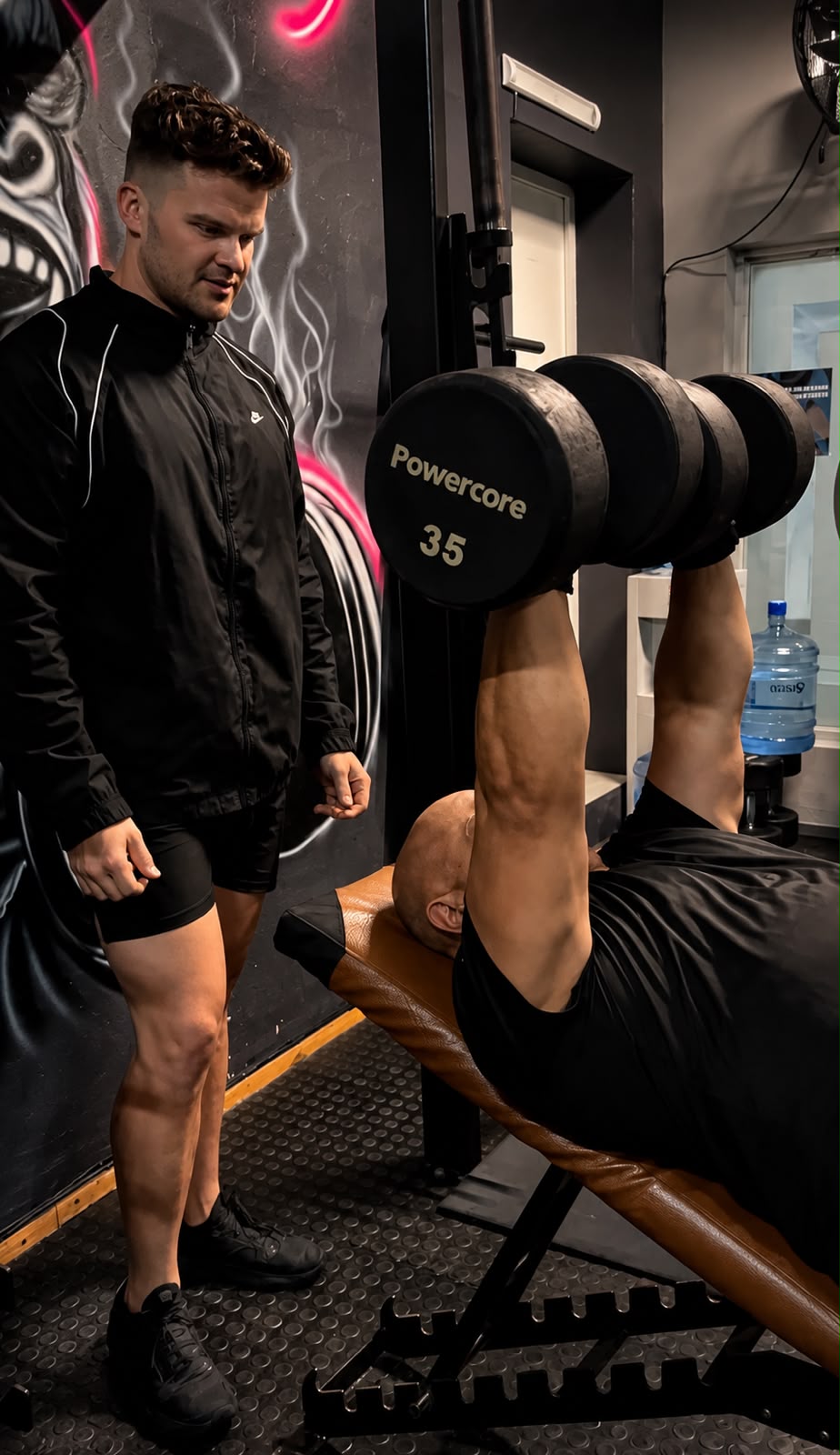 Personal training coaching session at Maddog Performance Institute